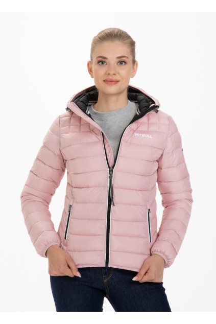 DÁMSKÁ ZIMNÍ BUNDA PITBULL WEST COAST SEACOAST SVĚTLE RŮŽOVÁ