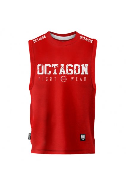 Pánské tílko Octagon Fight Wear OCTAGON red