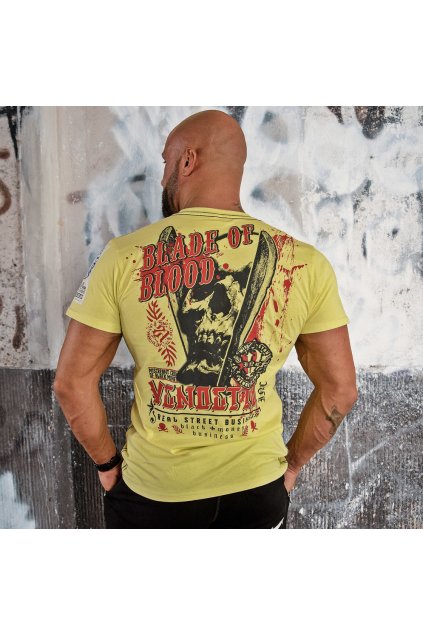 vendetta inc shirt blade of blood sunny lime 1192 8 6