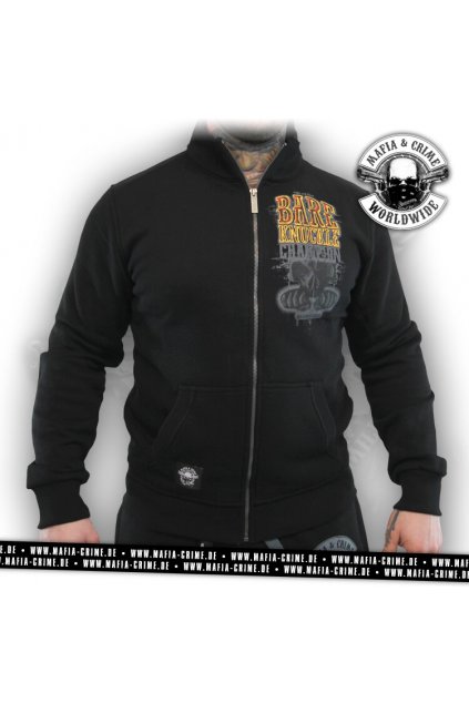 mc bare knuckle boys stehkragen zipper