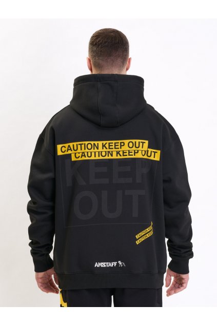 caution area oversized hoodie 1 4