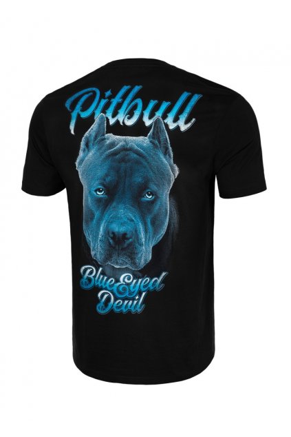 pitbull west coast panske triko blue eyed devil 23 cerne m