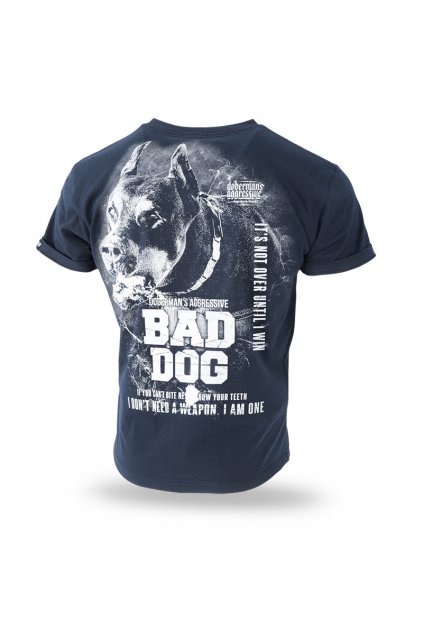 Pánské triko Dobermans Aggressive Bad Dog 310D tmavě modrá