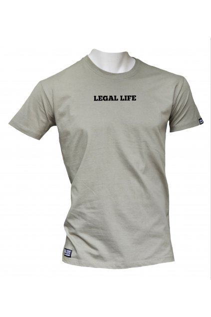 Pánské triko LEGAL LIFE Basic LA Olive