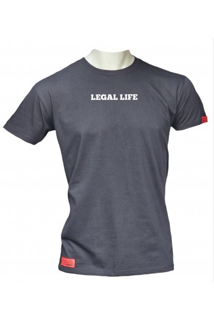 Pánské triko LEGAL LIFE Basic LA Black