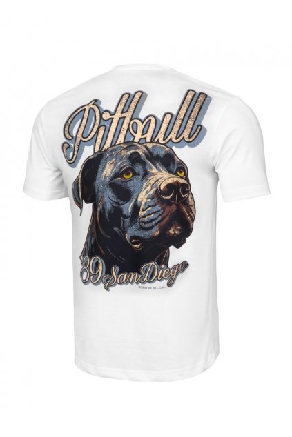 pitbull west coast panske triko original bile m (1)