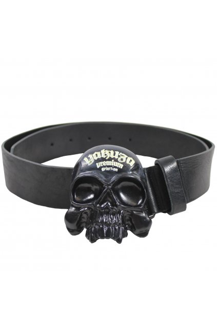 Kožený pásek Leder Gürtel 3071 černý