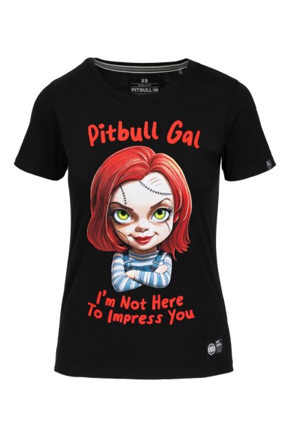 pitbull west coast damske triko sweetie chu 2 cerne xs