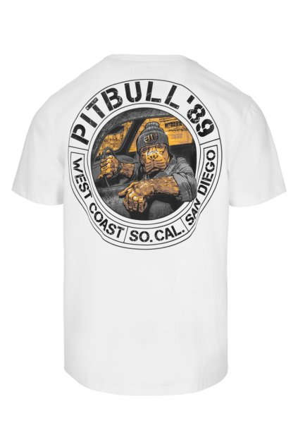 pitbull west coast panske triko driving bile s