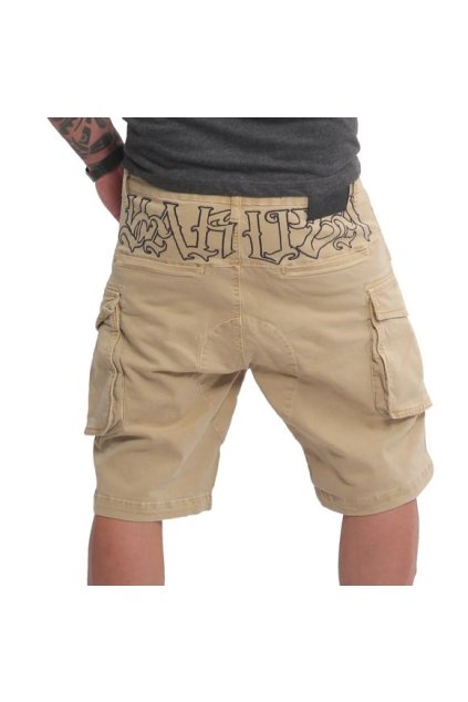 Pánské Yakuza Kraťasy Cargo Shorts CSB 22067 sand