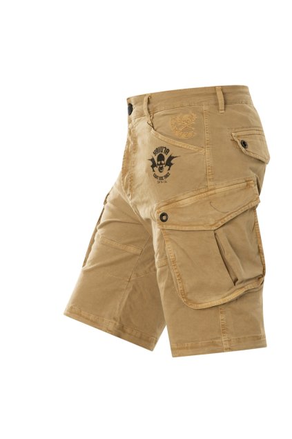 Pánské Yakuza Kraťasy Cargo Shorts CSB 20061 sand