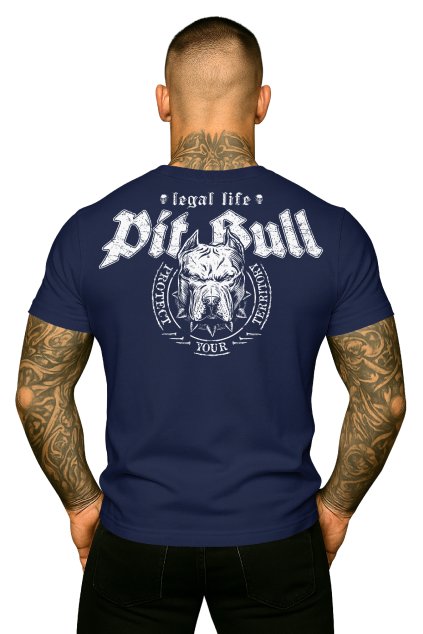 Pitbull navy back
