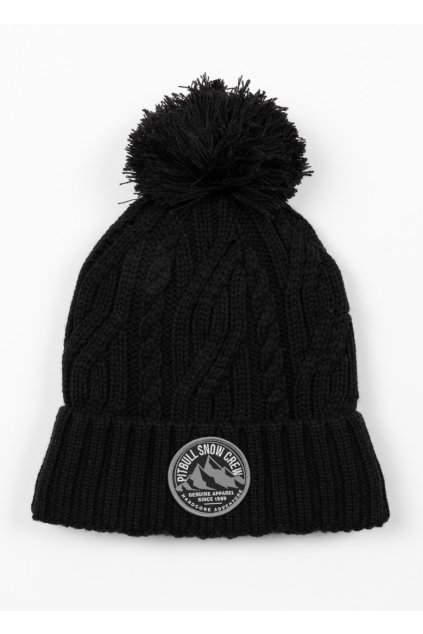 pitbull west coast zimni cepice snow crew cerna