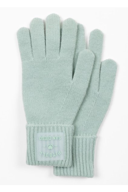 pitbull west coast damske zimni rukavice love pb mintove