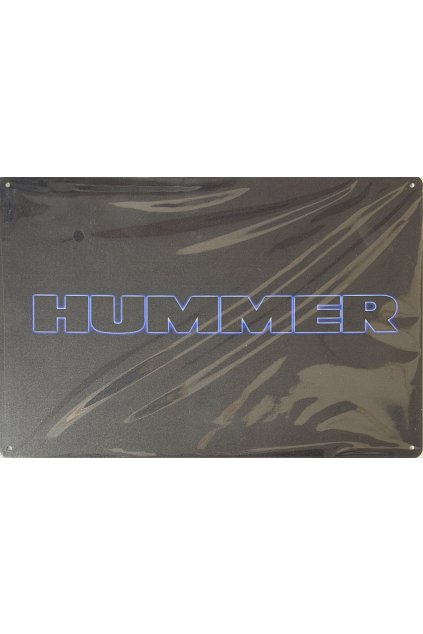 Plechová cedule HUMMER 20x30cm
