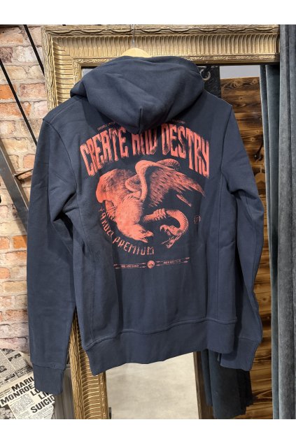 Yakuza premium dámská mikina 3936 blue black