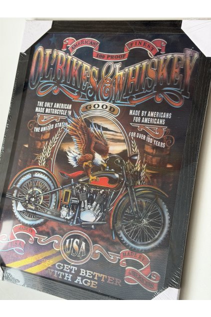 3D obraz FOR AMERICANS 60x40cm