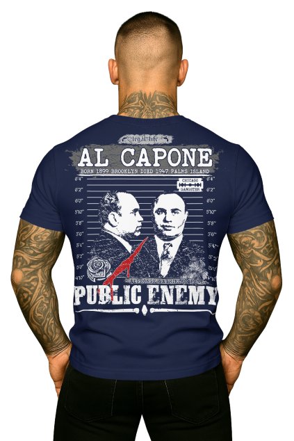 Capone navy back