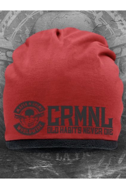 Kulich Mütze Mafia & Crime CRMNL rot