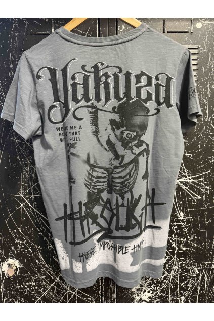 Pánské triko Yakuza Through bones 15022 monument dye