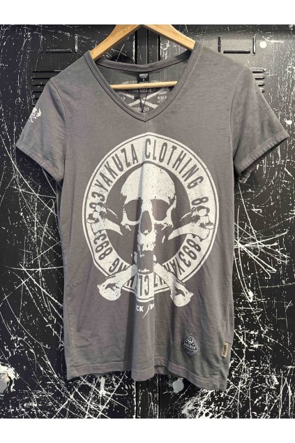 Pánské triko Yakuza 13037 grey