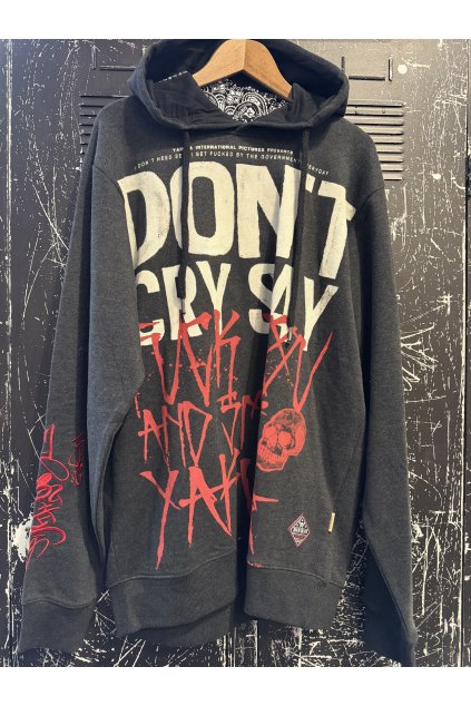 Pánská mikina bez kapuce Yakuza HOB 13008 black