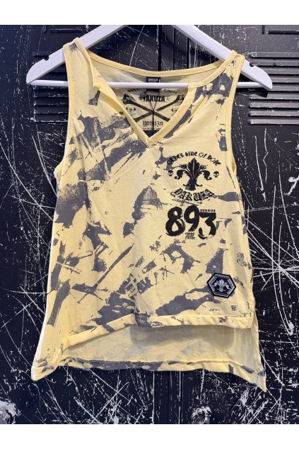 Dámské tílko Yakuza 12116 pale banana