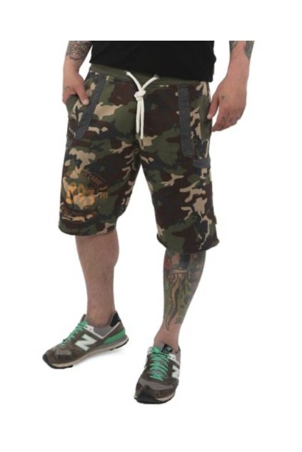Yakuza pánské kraťasy SSB-12048 camo