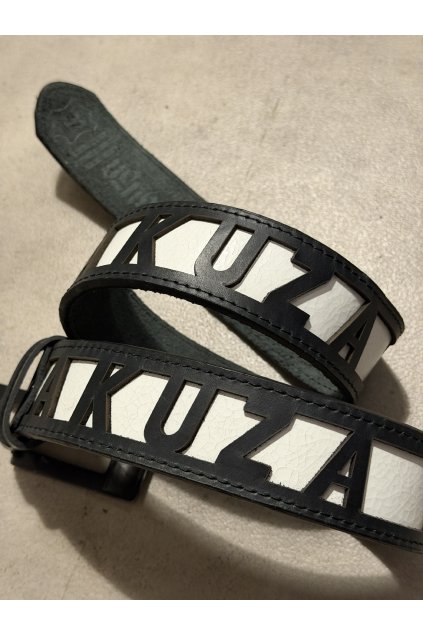 Yakuza kožený pásek black