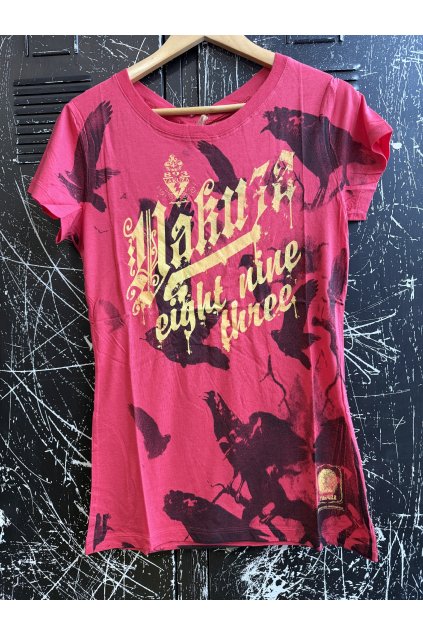 Dámské triko Yakuza GSB-109 geranium