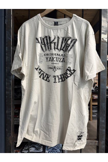 Pánské triko Yakuza TSB 8064 whitecap