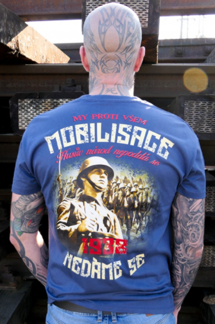 Levně Pánské triko Radical Wear 1938 Denim