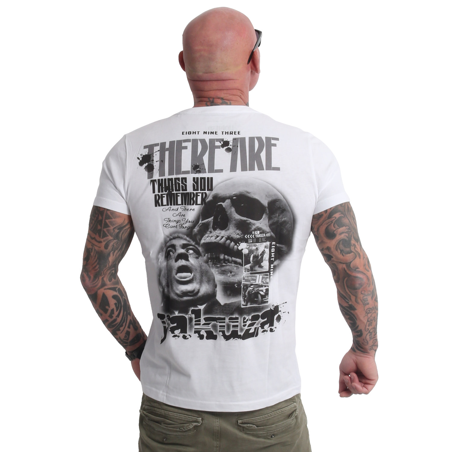 Pánské triko Yakuza Remember 21031 white