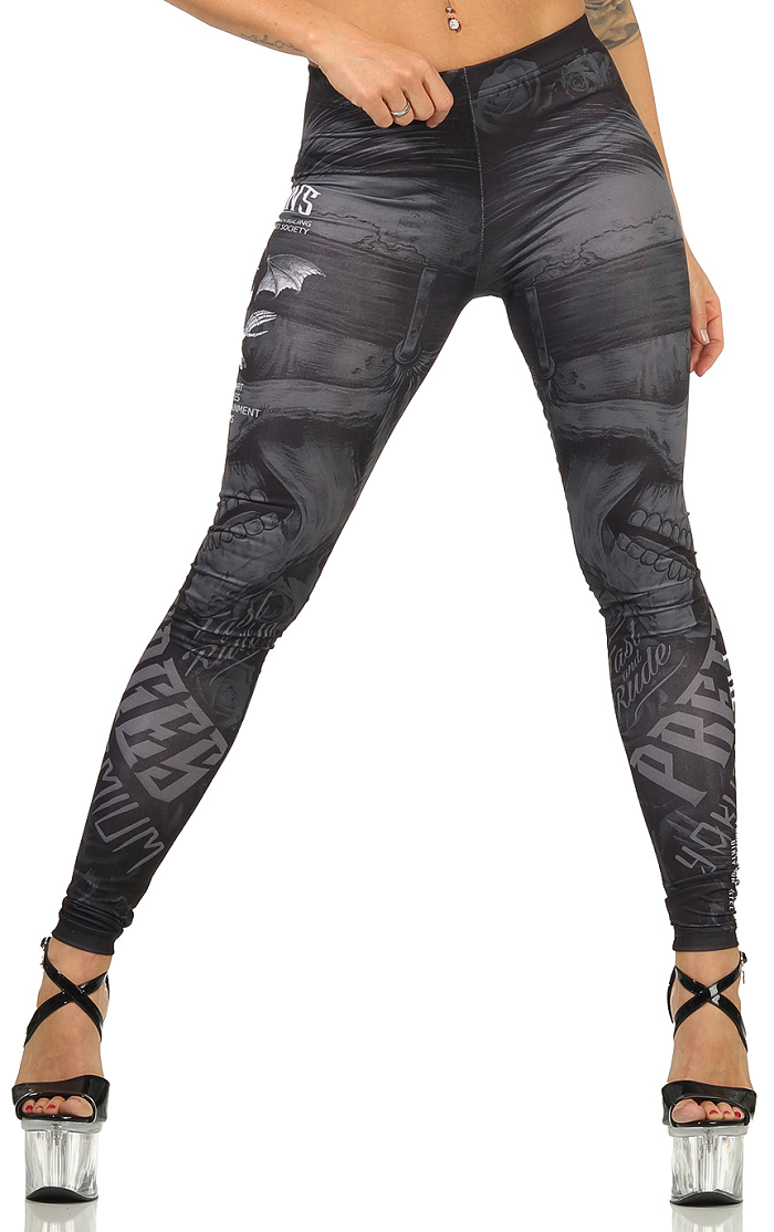 Yakuza Premium dámské legíny GL 3165 schwarz Velikost: XS