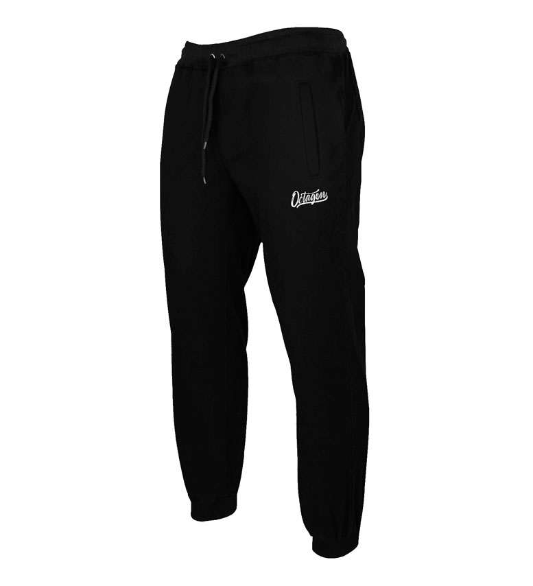 Tepláky Octagon Retro black Velikost: 3XL