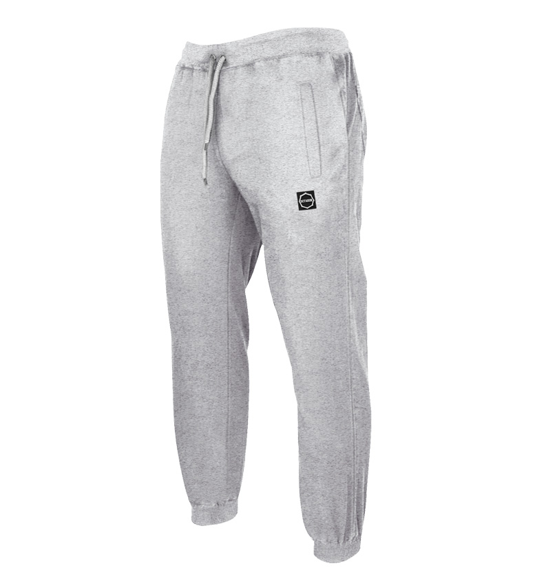 Pánské tepláky Octagon "Small Logo" grey Velikost: 3XL