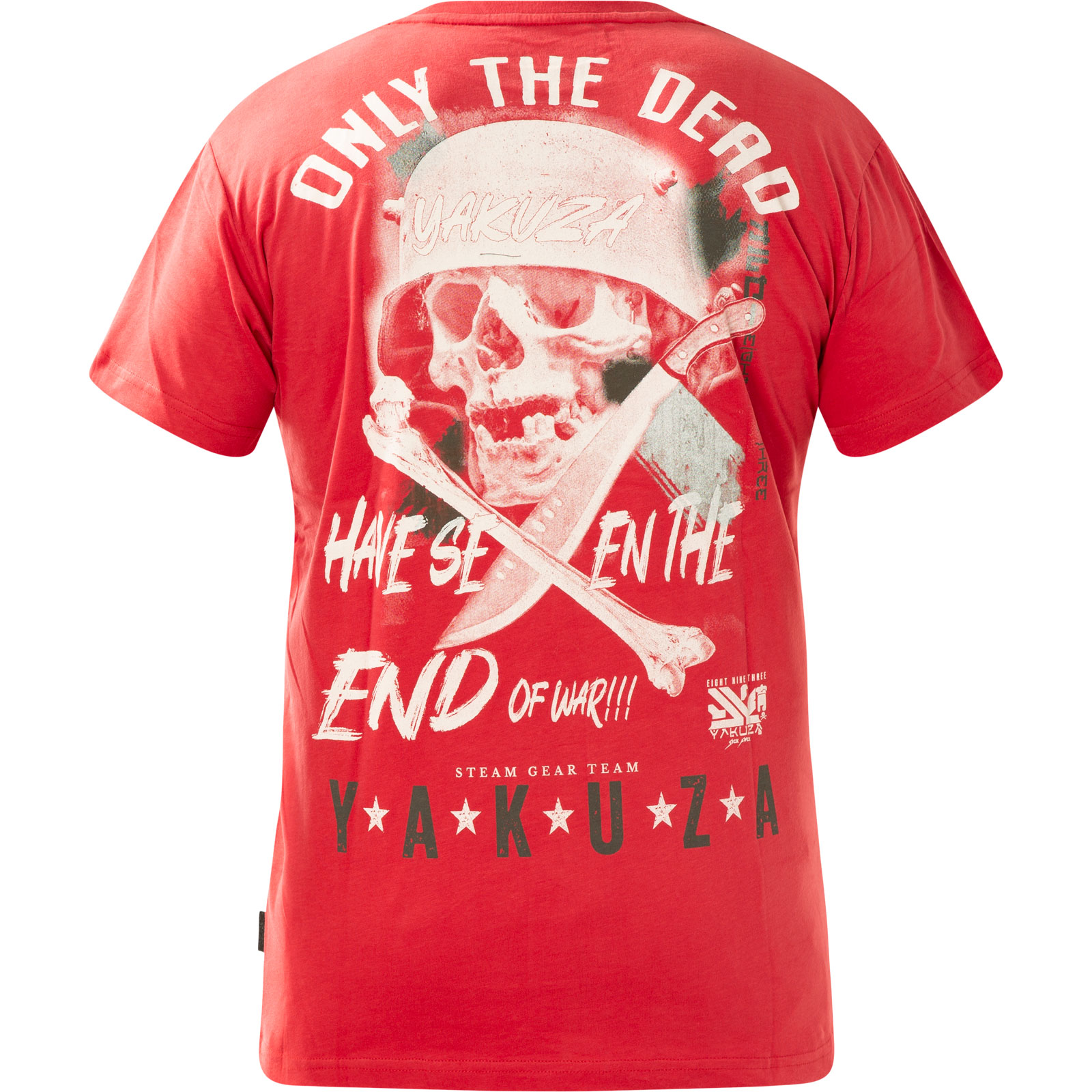 Pánské triko Yakuza Dead End 19041 red