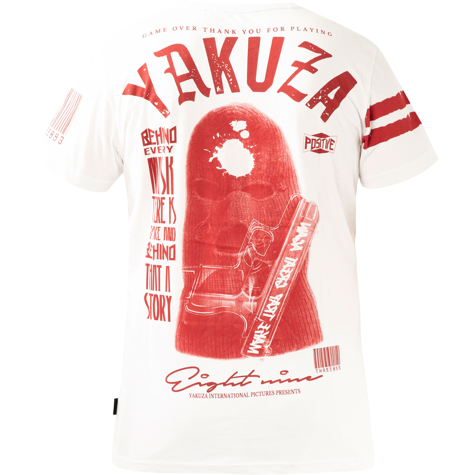 Pánské triko Yakuza Ulster 17033 white Velikost: XXL