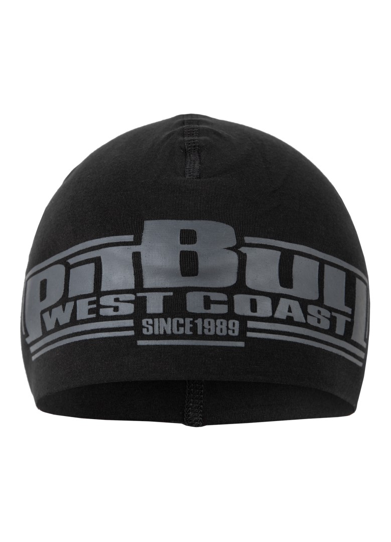 PitBull West Coast - zimní čepice CLASSIC BOXING černočerná Velikost: one size