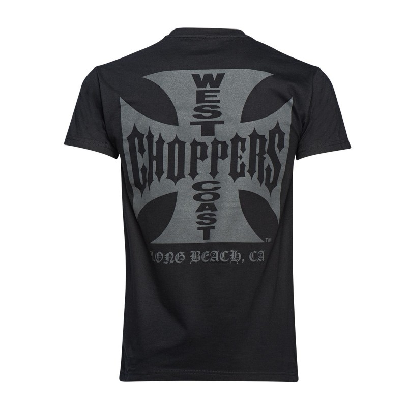 Pánské triko West Coast Choppers Iron Cross Velikost: XXL