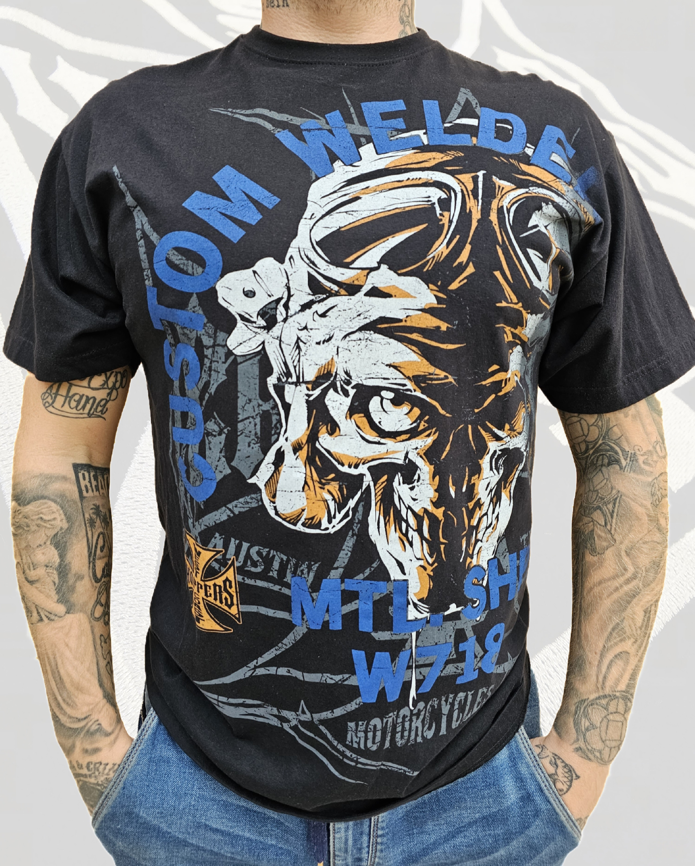 Levně Pánské triko West Coast Choppers Custom
