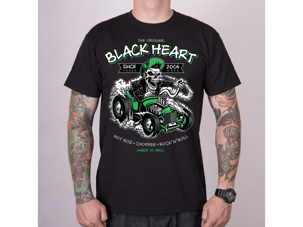 Pánské Triko BLACK HEART HARPER Velikost: M