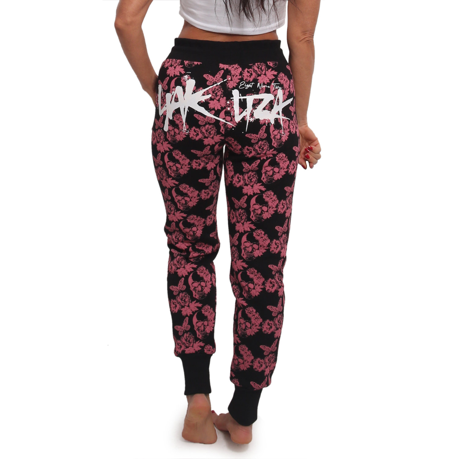 Dámské tepláky Yakuza SRB Allover 23116 black Velikost: 3XL