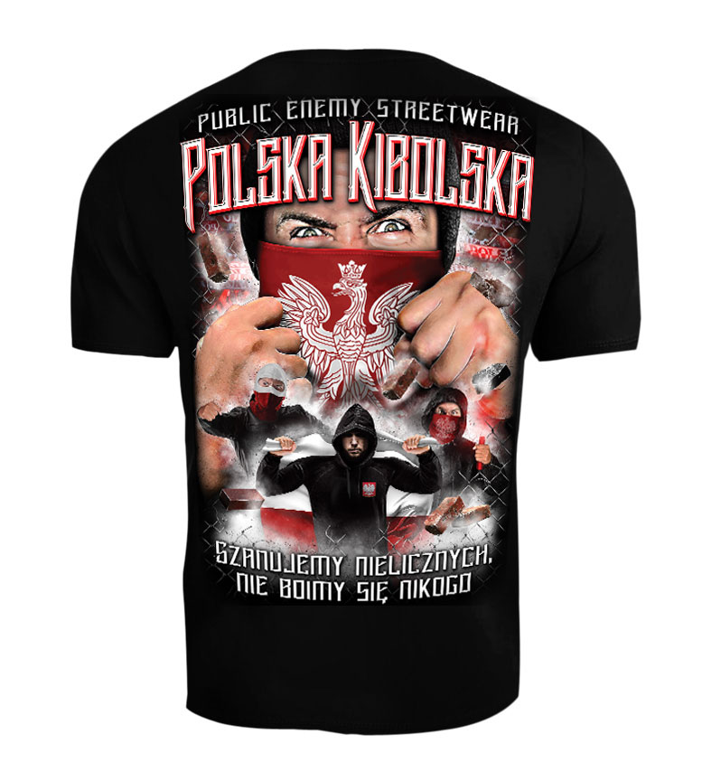 Levně Triko Public Enemy Polska Kibolska