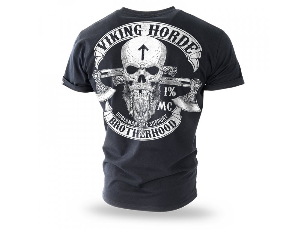 Pánské triko Dobermans Aggressive VIKING HORDE TS212A Velikost: M