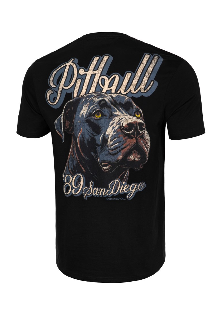 PitBull West Coast - pánské triko ORIGINAL černé Velikost: M