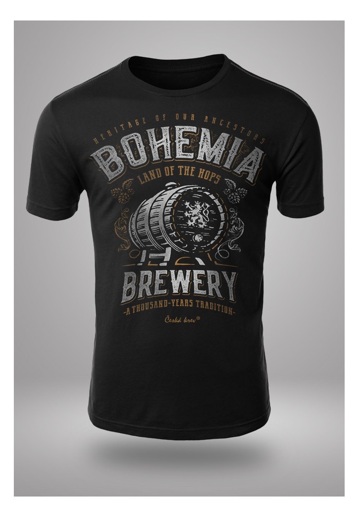 Pánské tričko Česká krev BREWERY Velikost: 4XL