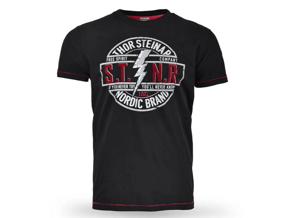 Levně Pánské triko Thor Steinar Free Spirit schwarz
