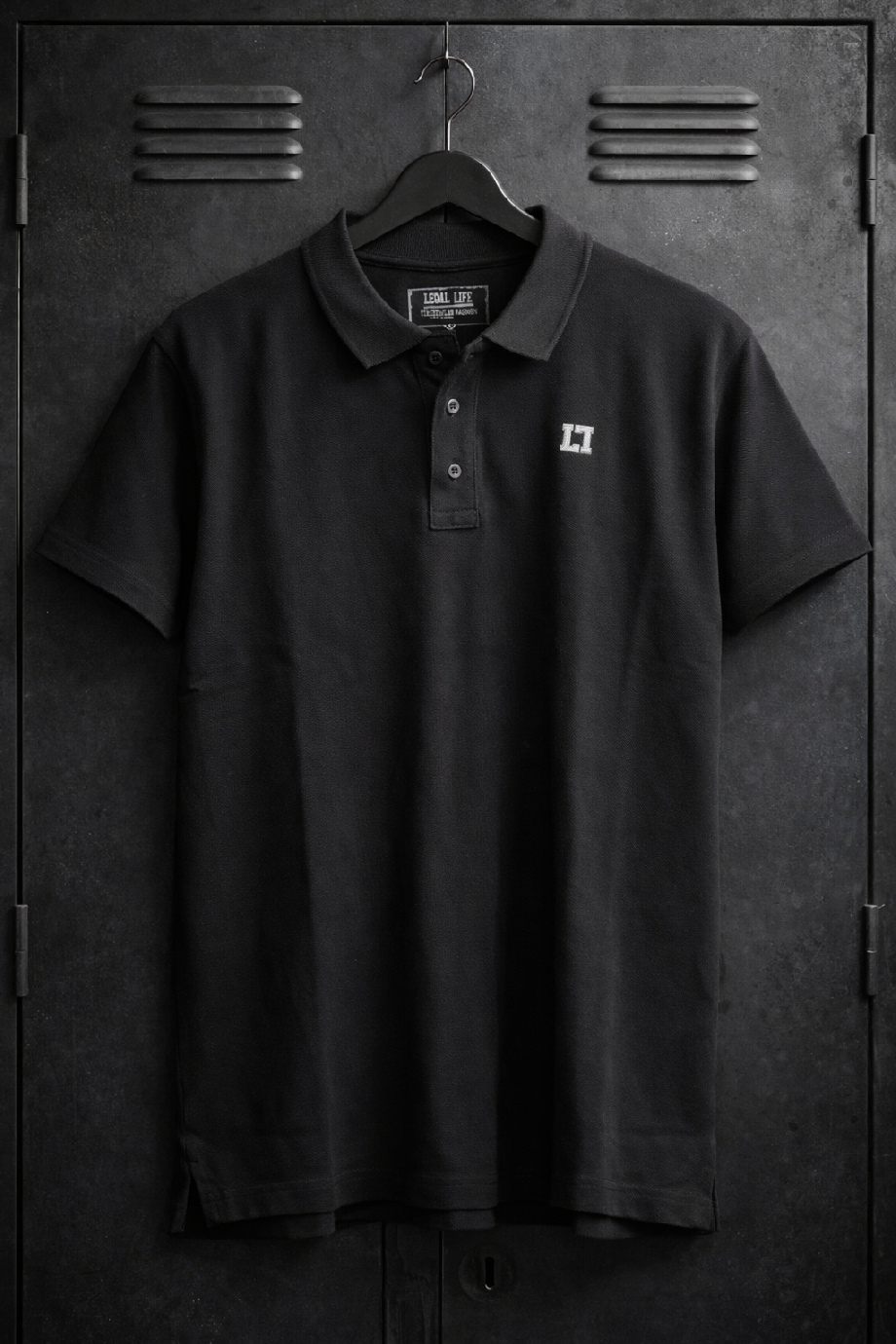 Levně Pánské polo LEGAL LIFE Black