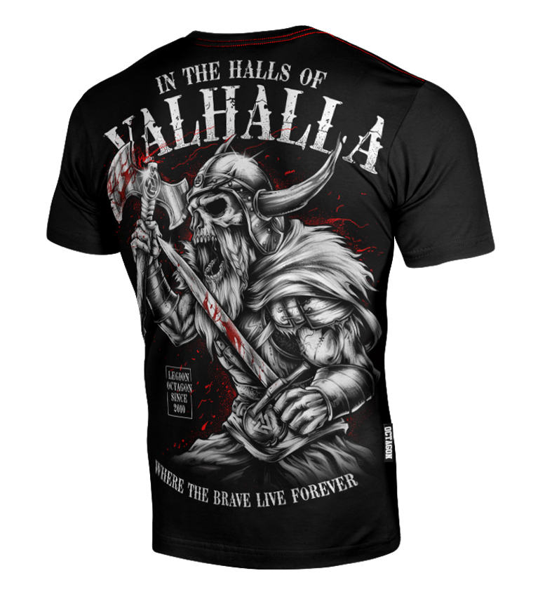 Pánské triko Octagon Summer VALHALLA black Velikost: XXL